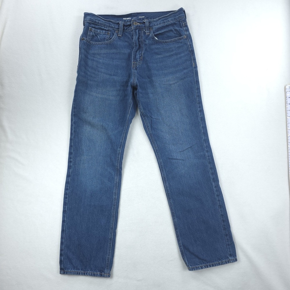 Old Navy Jeans Mens 32x32 Dark Wash Straight Denim Normcore Classic Everyday
